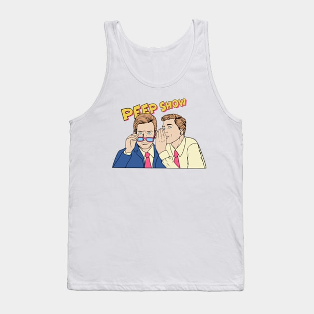 Peep Show Tank Top by BlockersPixel